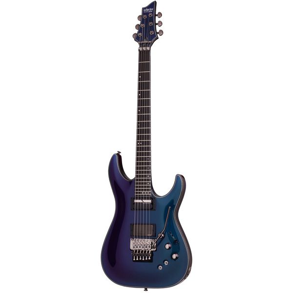 Test de la Schecter Hellraiser Hybrid C-1 Ultra Violet: essai technique