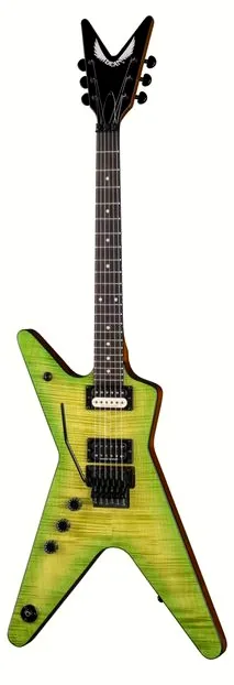 Dean Guitars ML 79 Fld Flame Dunc Slime LH