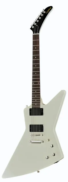 Epiphone Explorer 80s EMG Classic White