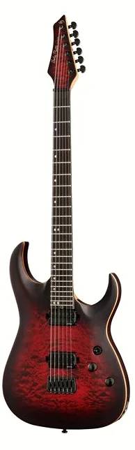 Harley Benton Amarok-BT BKRD Quilted Burst