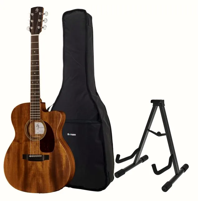 Harley Benton Custom Line CLA-15MCE Bundle